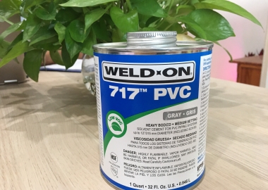 KEO DÁN ỐNG UPVC WELDON 717